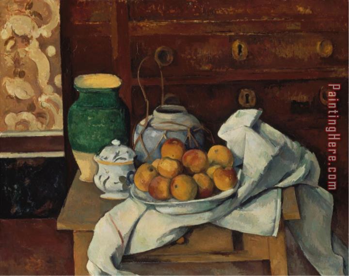 Paul Cezanne Still Life About 1885